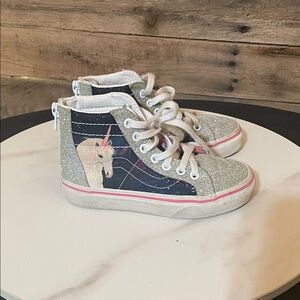 Vans Glitter Unicorn High-Top Sneakers